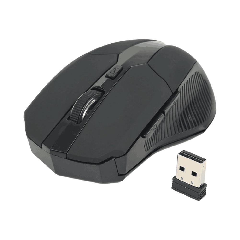 2,4 ГГц 4-клавишная беспроводная оптическая мышь, мышь + USB-приемник для ноутбука, планшета
