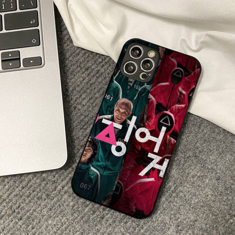 Чехол для телефона с изображением кальмара для Iphone 11 12 13 Mini Pro Xs Max 8 7 6 6s Plus X 5S Se 2020 Xr