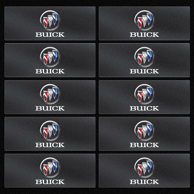 2/5/10 шт. Наклейка с логотипом автомобиля, Наклейки на центральную консоль, Автоаксессуары для Buick Encore Regal Lacrosse Enclave Avenir Cascada GL8 Envision Anthem