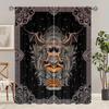 2 Pieces - Custom - Printed Curtain - Polyester Material - for Bedroom Living Room Study Anti-privacy Curtain