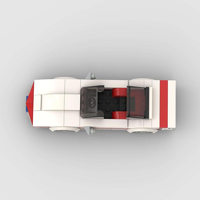 Конструктор MOC Трансформируемый Скоростной Автомобиль Супер Гоночный Транспорт Строительный Блок Гонки Ралли Спорт Кирпичная Игрушка Технический Подарок