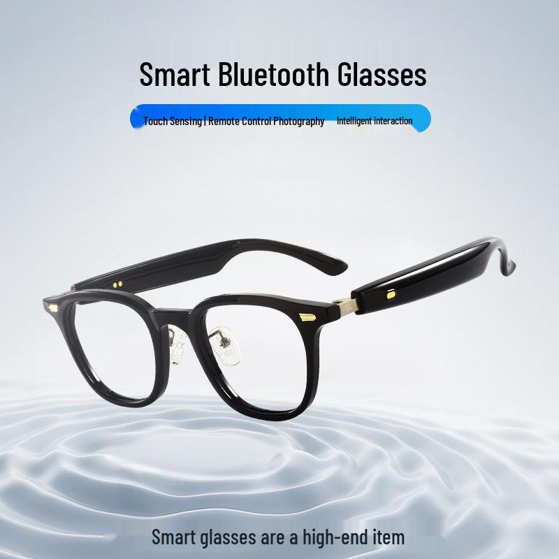 Smart Bluetooth Glasses: High-End Interactive English/Chinese Music & Calling with One-Button Photo Feature