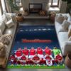 Arsenal Customizable Name Area Rug Perfect for Kitchen Entryway Study room Bedrooms Anti-slip Rug Office home decor Gift for Festivals