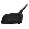 V6 Pro 1200M Motorcycle Helmet Bluetooth Intercom Headset for Referee 6 Users