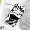 JW78 Naruto Comic Black Soft Case for Samsung Note 20 Lite S24 Ultra S23 A03 A05 A06 A11 A71 A15 A16 A13 A24 A25 A33 A52 A53 A50 M55 M35 Plus