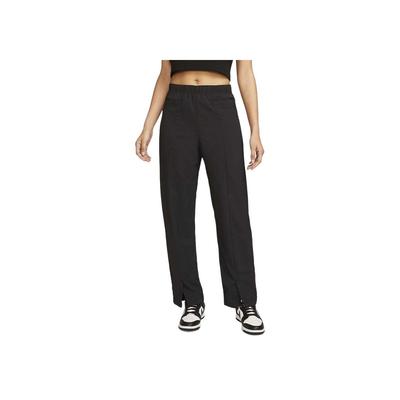 Спортивные брюки Dri-Fit Tech Pack, однотонные, с высокой талией, прямые, повседневные, женские, черные DM6505-010
