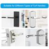 10Pcs Door Stopper Transparent Door Handle Buffer Wall Protections Doorknob Bumpers Wall Furniture Protective Stopper