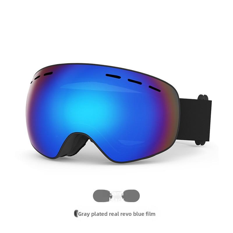 Spherical Ski Goggles Ski Goggles Double-layer Anti-fog Men's and Women's Outdoor Ski Glasses