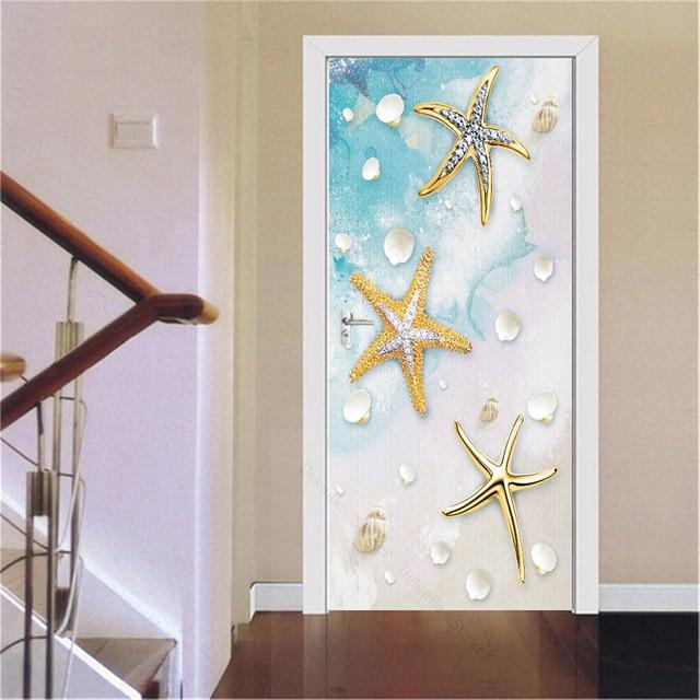 3D золотые наклейки для украшения дверей, мраморные простые абстрактные линии, цветы, обои для гостиной, домашний декор, художественные наклейки для спальни