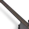Enya Nova Go SP1 Acoustic/Electric Guitar, Carbon Fiber Mini Guitar with AcousticPlus Pickup, Includes Guitar Case and Strap (Black)