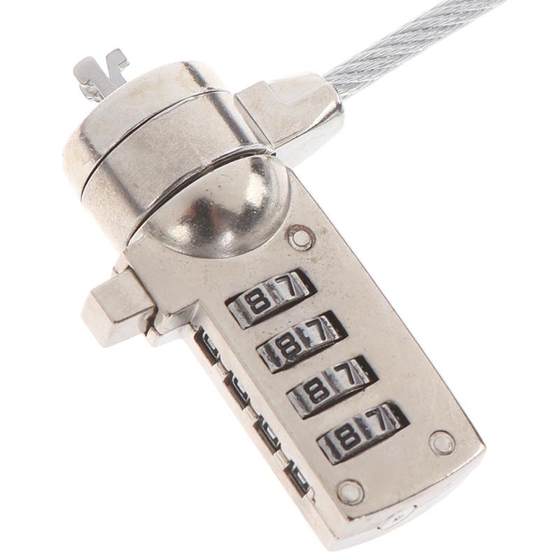 4-значный пароль безопасности компьютерный замок противоугонная цепь для ноутбука ПК ноутбук