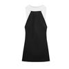 Summer New Women clothes French style Design Contrast Color Patchwork Sleeveless round Neck Short Dress 3067339