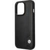 Etui do iPhone 14 Pro Max BMW Hardcase Skórzane Czarne