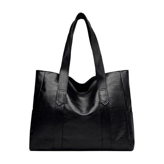 Женская сумка через плечо из искусственной кожи, сумка-тоут, большая вместительная сумка, сумка для поездок на выходные, вечеринок, шопинга, повседневных дел