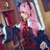 Серафим Конца Owari no Seraph Krul Tepes Косплей Костюм Униформа Парик Косплей Аниме Ведьма Вампир Хэллоуин Костюм Для Женщин