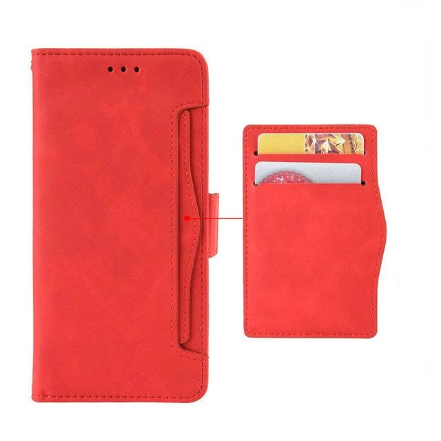 Кожаный чехол-кошелек с несколькими слотами для карточек для Realme C55 C35 C33 V30 V20 V23 C31 C30 GT Neo 5 3 2 9i 9 Pro Plus Realme 10 Pro с магнитной крышкой