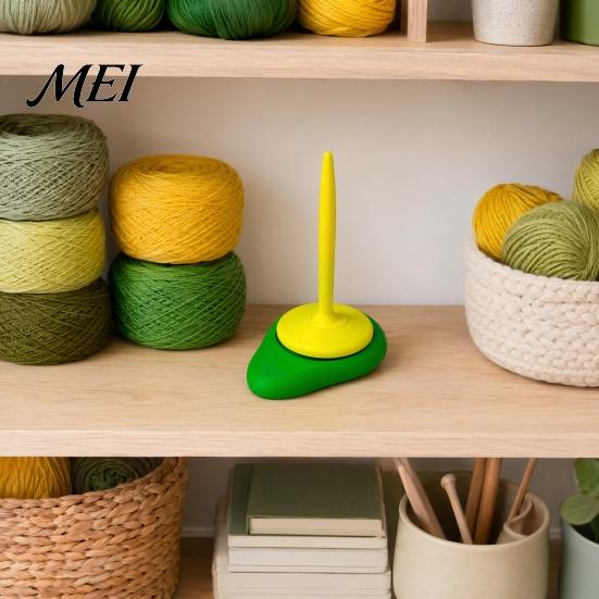 Multi-type Yarn Holder Avocado Holder, 3D Printed Spinner, Fits All Smooth Flow Tool Types, Rotating for Crocheting Knitting Winder Accessory