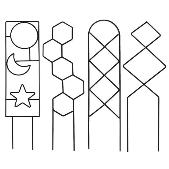 Крепежный стержень для горшков, формовка цветов, вьющиеся растения разных форм, амариллис, поддержка для выращивания растений, подставки для растений, садовые принадлежности