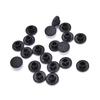 New 20PCS Black Hex Socket Allen Bolt Screw Nut Hexagon Head Cover Cap Protector Fasteners Screws Covers Caps M5-24