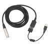 USB Male To XLR Female Mic Link Converter Cable 10FT Studio Sound Cable Connector Cord Adapter for