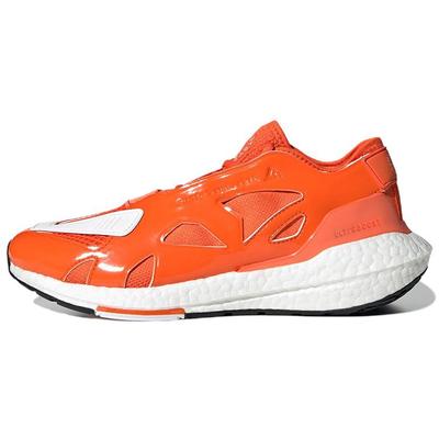 Stella McCartney X ULT Амортизирующий Патентная Ткань Кожа Нескользящие Износостойкие Кроссовки с Низким Верхом для Бега Женские Кроссовки Оранжевый GX9865