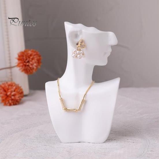 Манекен Ювелирная Стойка Боковая Лицевая Профиль Ювелирных Изделий Дисплей Серьги Ожерелье Манекен Бюст Ювелирный Магазин Инструмент