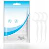 Dental Floss Picks - 50 Pack, Polymer, Smooth Plastic