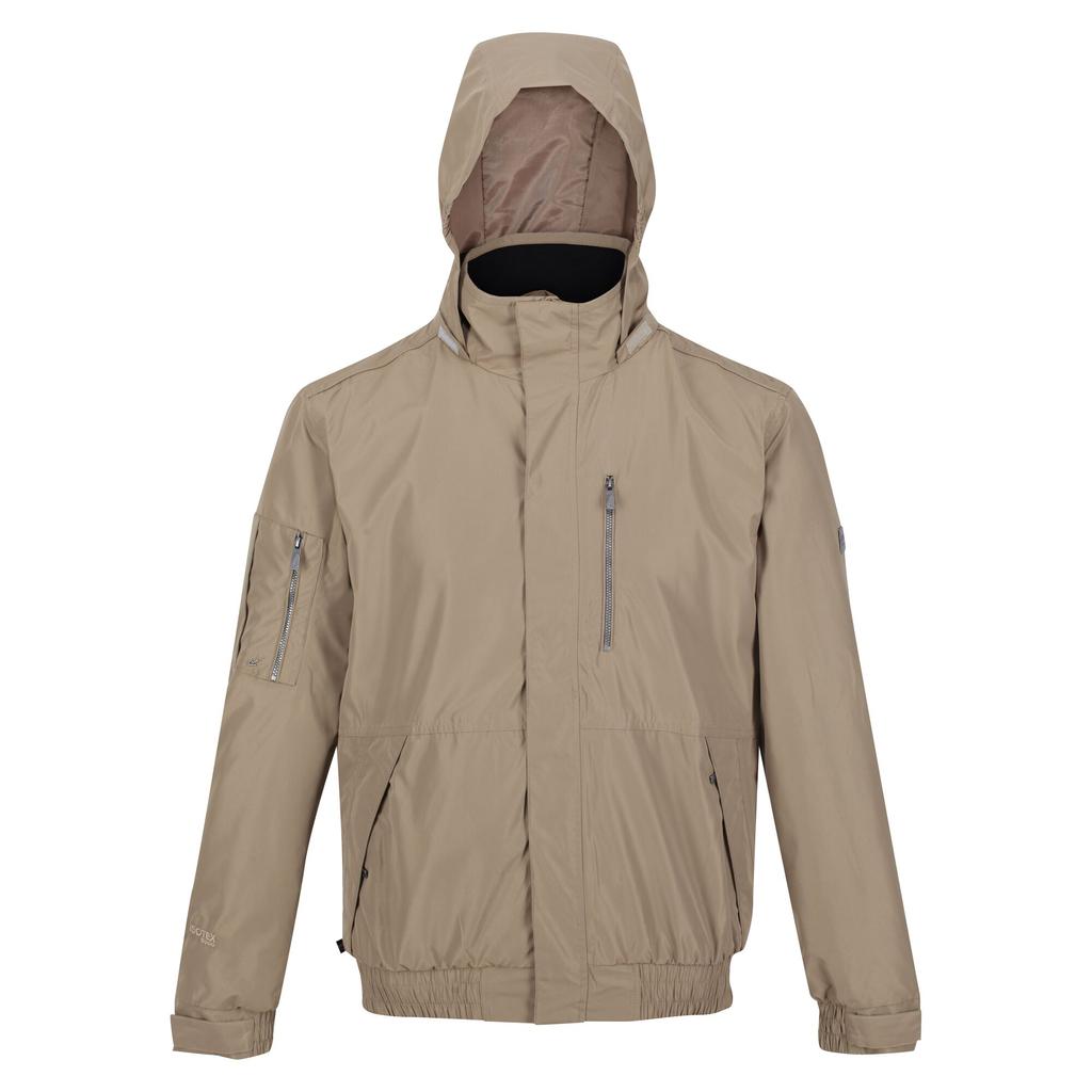Regatta Mens Feelding Linear Waterproof Bomber Jacket