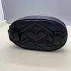 [Pre-Owned] Gucci Quilted Leather GG Marmont Matelassé Belt Bag 38/95 'Black' - Very Good #RBN239
