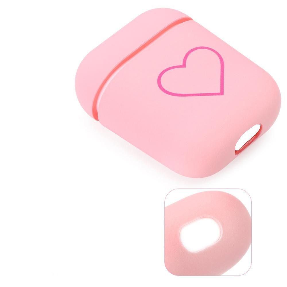 Love Heart Couples Case Cute Heart Earphone Case Cute Design Protective Cover  Earphone Accessories