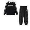 Li Ning Спортивная Жизнь Коллекция Повседневная Спортивная Одежда Унисекс Черный AWDU917-1+AYKS589-1
