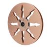 1 4 7 Inch Empty Tape Reel 8 Holes Aluminum Alloy Open Reel Sound Tape Empty Reel for Reel to Reel for ReVox Studer Gold