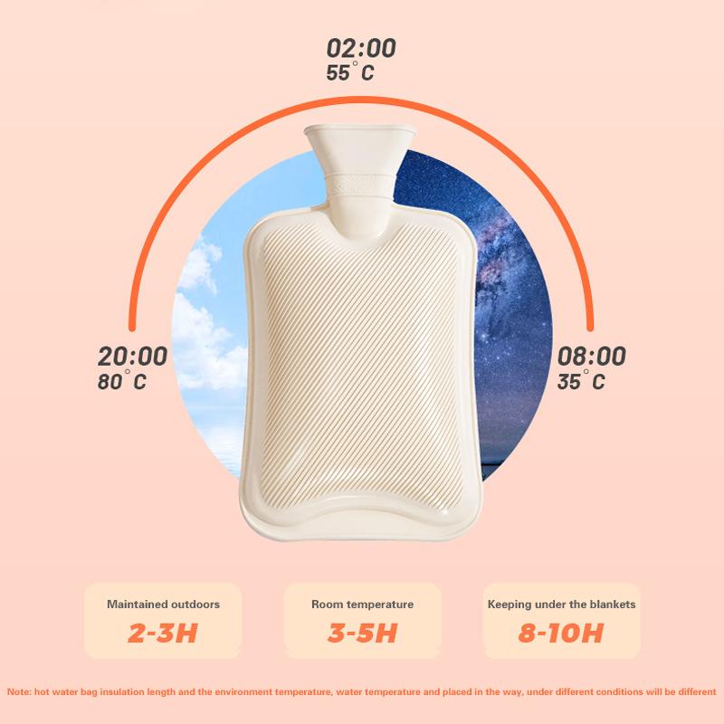 2000 мл грелки мешок водонаполняющий мешок грелки для женщин теплый живот руки и ноги держать руки грелка водонагреватель мешок