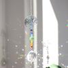Crystal Sun Catcher Metal Piece Owl Tree Love Fan Angel Pendant Suncatcher Outdoor Garden Decor Rainbow Maker Home Decors 2025