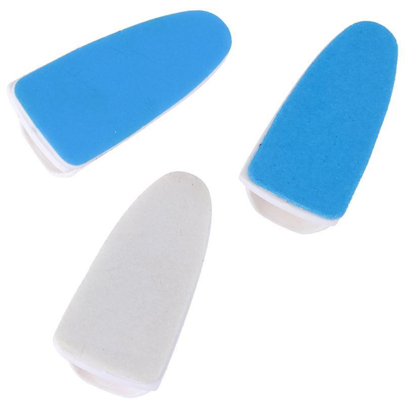 Сменные головки, 3 бита, электрическая пилочка для ногтей, набор инструментов для буфера для педикюра