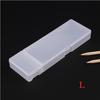 Transparent Frosted Pencil Case Pencil Case Korean Small Fresh Stationery Simple Multi-functional Creative Pencil Case