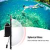 TELESIN Professional Dome Port Waterproof Case Housing for GoPro Hero 5 6 7 Camera