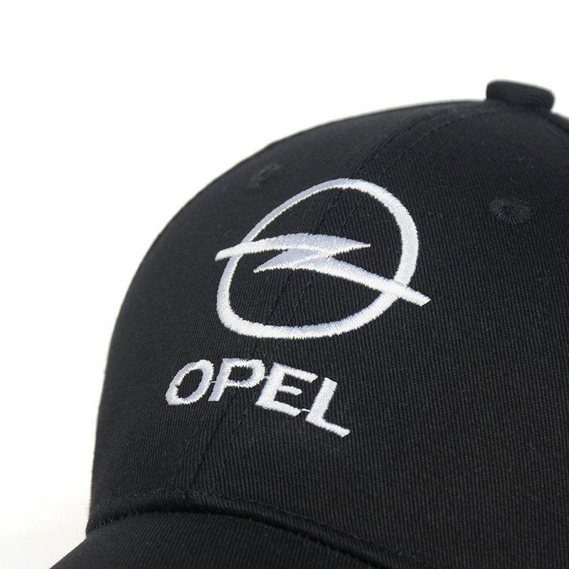 Вышитая бейсболка для автомобиля, повседневная кепка для улицы для Opel Astra J K Vectra D Corsa Zafira B Insignia Mokka, аксессуары