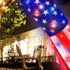 Флаг-ветроуказатель США, 3 режима, подвесной, Декорации к 4 июля, Многоразовый, День Независимости, День Памяти, Ветроуказатели для домашнего декора