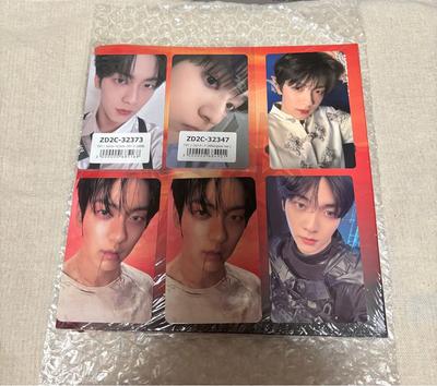 [Б/У] TXT TOGETHER Afterglow Субин Версия. 6 коллекционных карточек