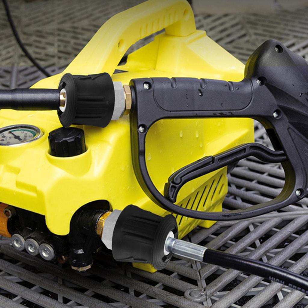 Универсальный адаптер быстрого соединения M22, латунный фитинг для водяных пистолетов высокого давления и садовых ирригационных систем