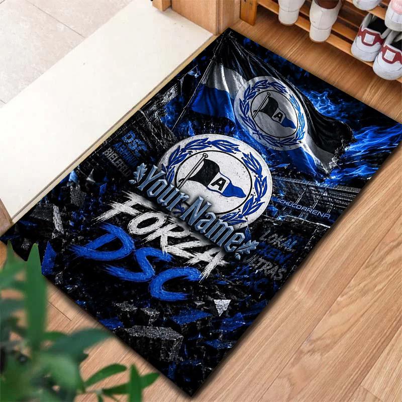 Arminia Bielefeld Fans Custom Name Carpet Rug For Living Room Bedroom Home Sofa Decoration Kids Play Nonslip Floor Mat