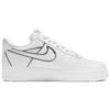 Nike Air Force 1 Low White Metallic Pewter Мужские кроссовки DH4098-100