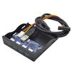 USB-хаб Cablecc с кабелем-переходником для передней панели на материнскую плату для отсека дисковода, 4 порта USB 3.0, 20-контактный, 3,5 дюйма