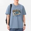 Retro Bus 12 Colors Men's Short Sleeves T-Shirt 100% Cotton Man Streetwear Tee