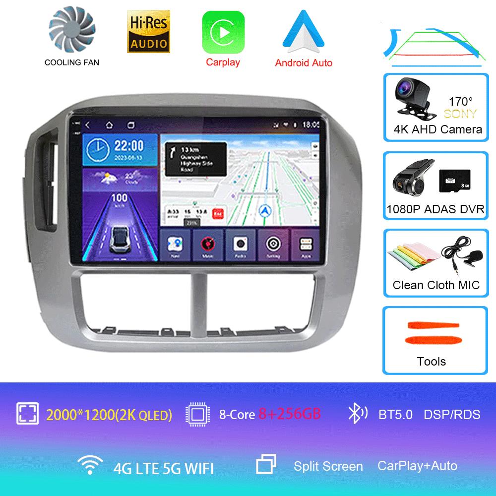 Android 14 Carplay Auto WIFI+4G Для Honda Pilot 2006 2007 2008 Автомагнитола GPS Стерео Мультимедийный Видеоплеер 2din Головное Устройство Аудио