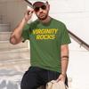 Virginity Rocks 2026 New Fashion Heavyweight Hot Selling Retro Printed Pattern Fun Round Neck Tshirt For Daily Comfort
