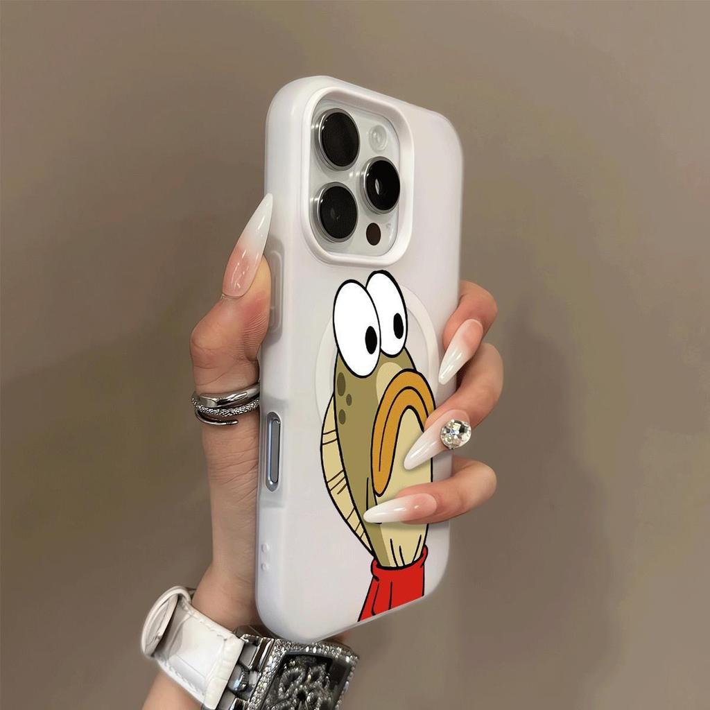 Magnetic Jelly Two-in-one Mobile Phone Case for Apple 17PROMAX All-inclusive New Protective Cover Trendy Women Magnetic Case