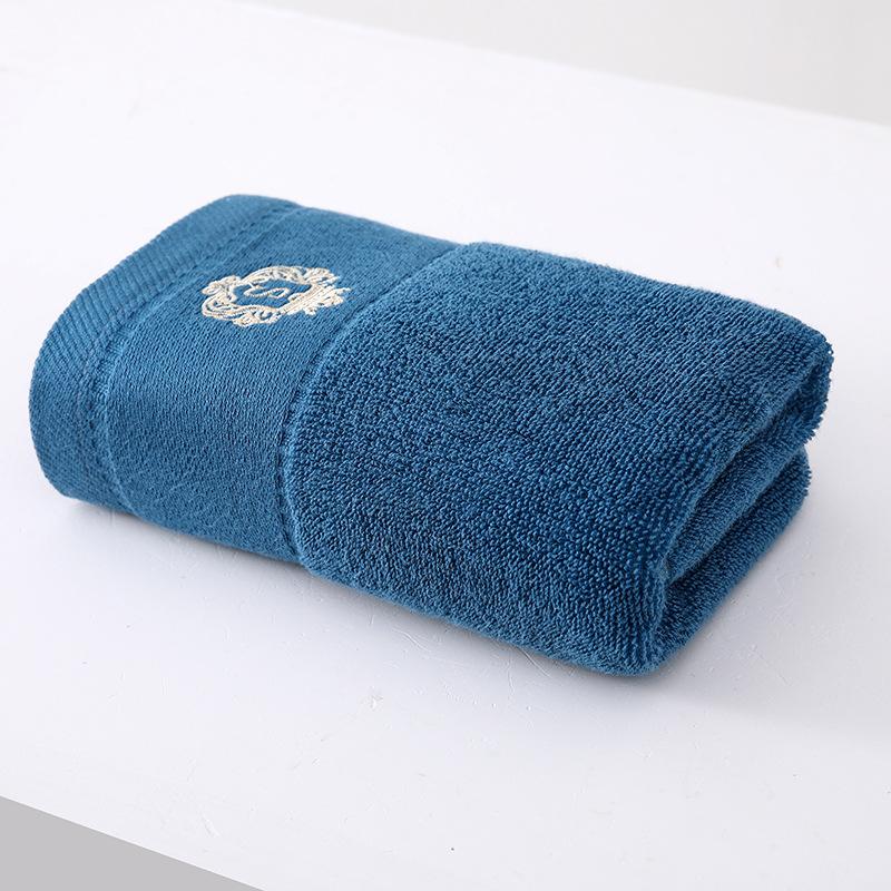 Комплект полотенец для ванной из хлопка с вышивкой, роскошные 2 полотенца для рук 35x75 см и большие банные полотенца, мочалка