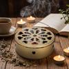 with Handle Lid Incense Burner Box Hollow Out Insect Repellent Tray Mosquito Coil Holder  Summer